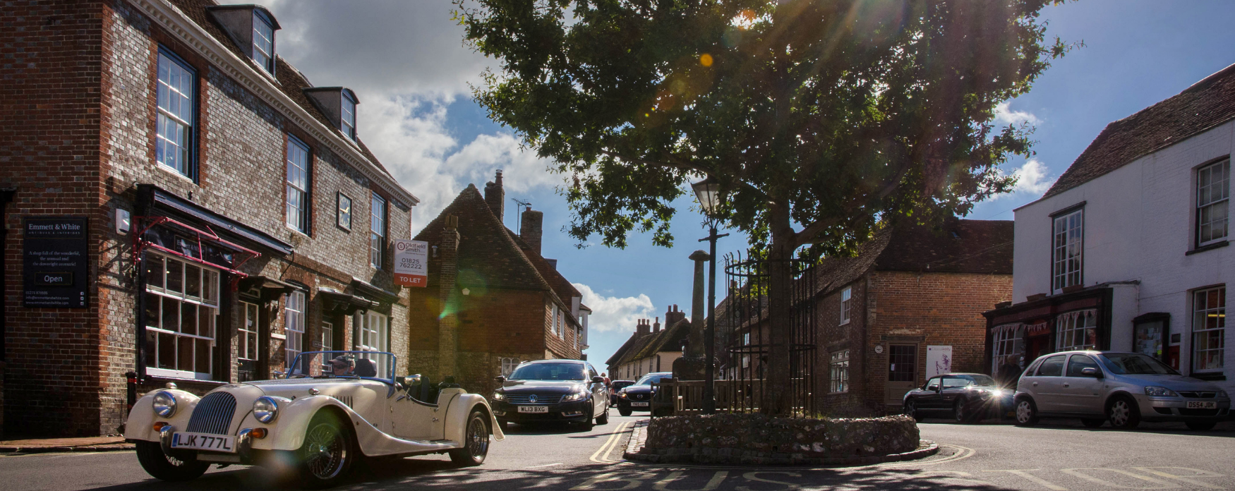 view of Alfriston High Street